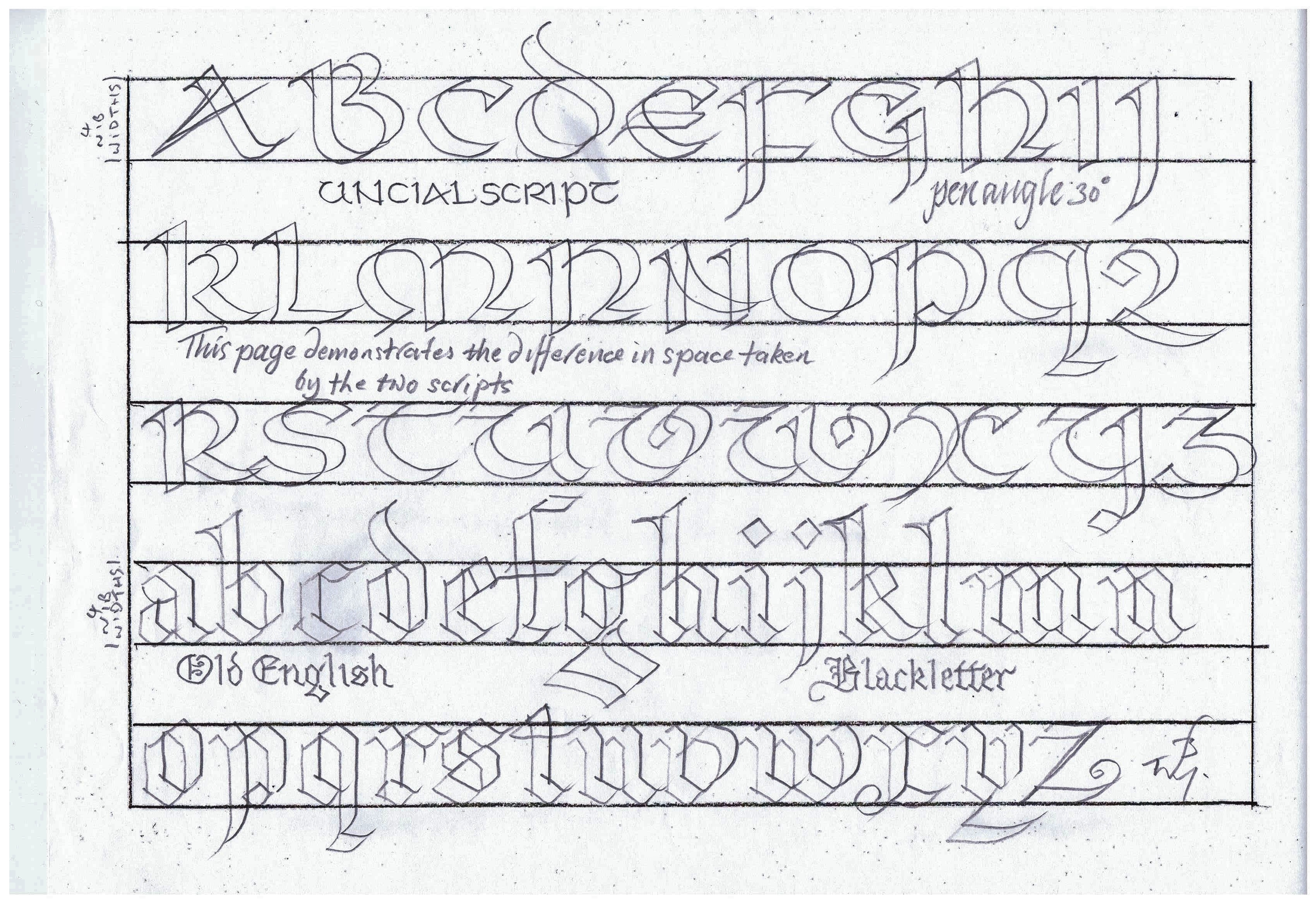 Featured image of post Uncial Calligraphy Practice Sheet : He&#039;s an absolute delight that will provide you with some quality one on one dip pen time.