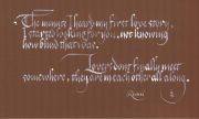 Calligraphy. Rumi quote. img jpg.